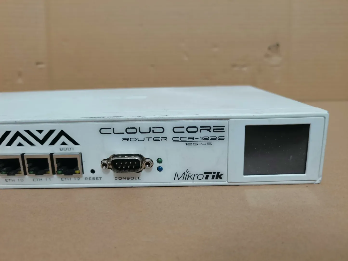 Mikrotik 12x Gigabit Ethernet, 4xSFP router CCR1036-12G-4S-EM-boxintelecom