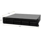 High Performance Stock Synology 8 Bay RackStation RS1221RP+ Diskless NAS Server Storage