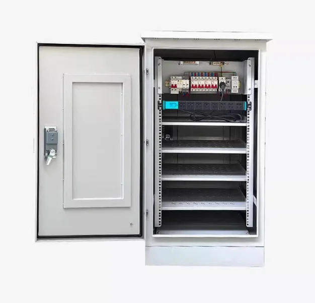 Integrated 5G Outdoor Waterproof Anti-Theft Cabinet Wall Hanging AC Power Supply Distribution Box 200A Current Power Equipment-boxintelecom