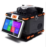 New Model Six Motors Splicing Machine Fiber Optic M5 Fusion Splicer with VFL OPM Functions