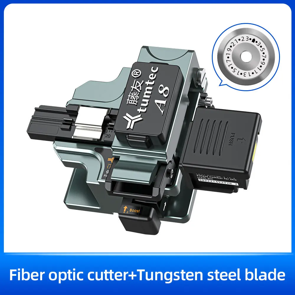 Tumtec A8 Cleaver  High Precision Optical Fiber Cutter FTTH Optic Fiber Cleaver Tumtec A8 