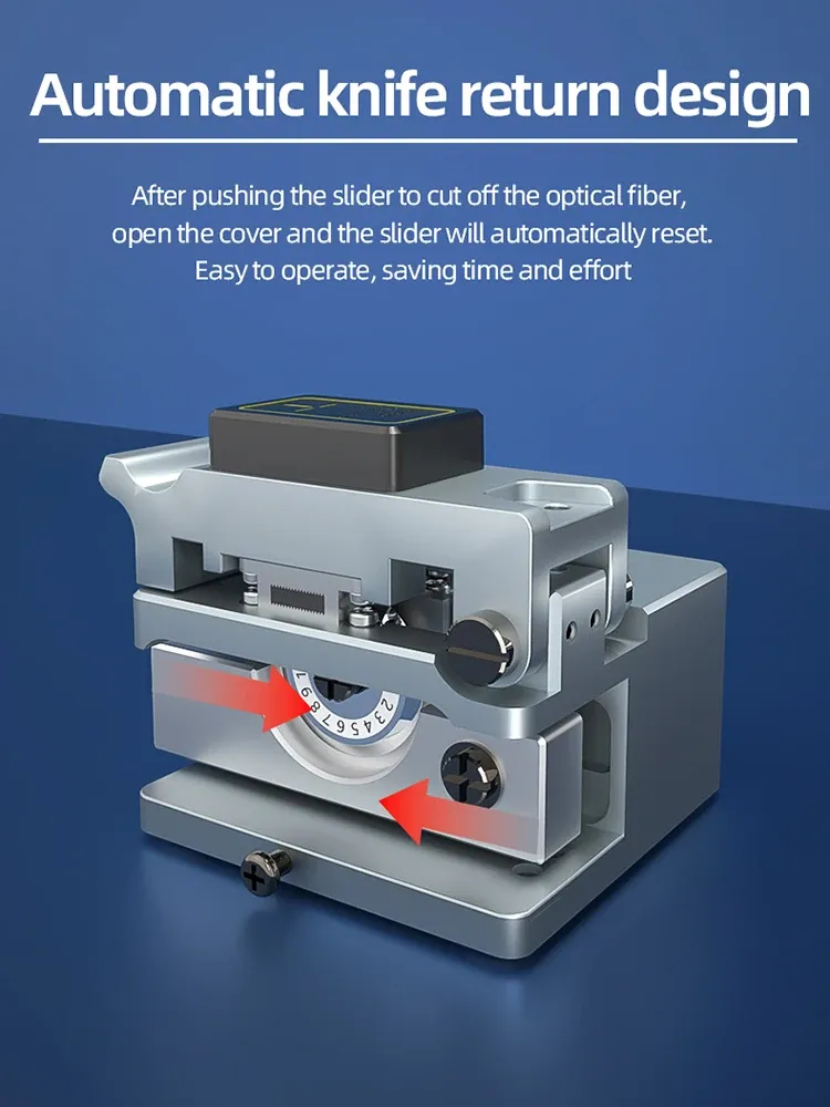 GUAGNYAN Q1 High-Precision Fiber Optic Cutter Optical Fiber Clever Cutter FTTH Fiber Optic