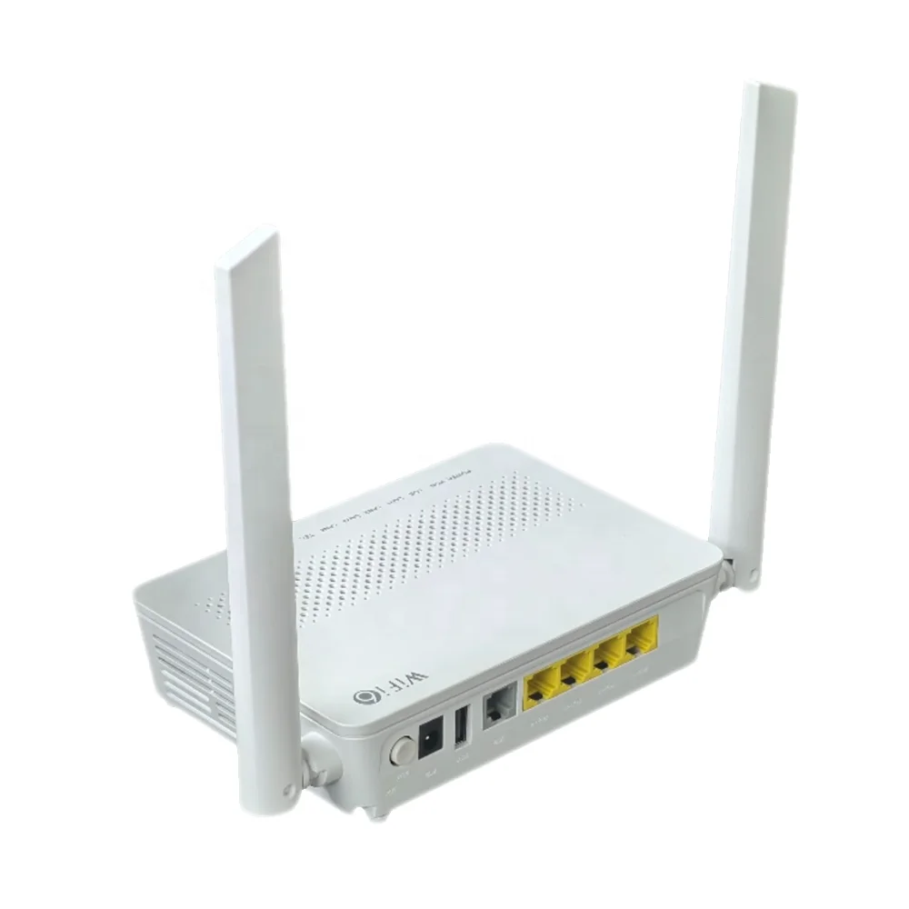 FTTH New HS8346X6-C Wi-Fi6 ONU Gpon 4 Ge Ports 1 Pots Gpon ONT 4Ge 2.4G 5G Dual Band WiFi 6 Optical Router Modem-boxintelecom