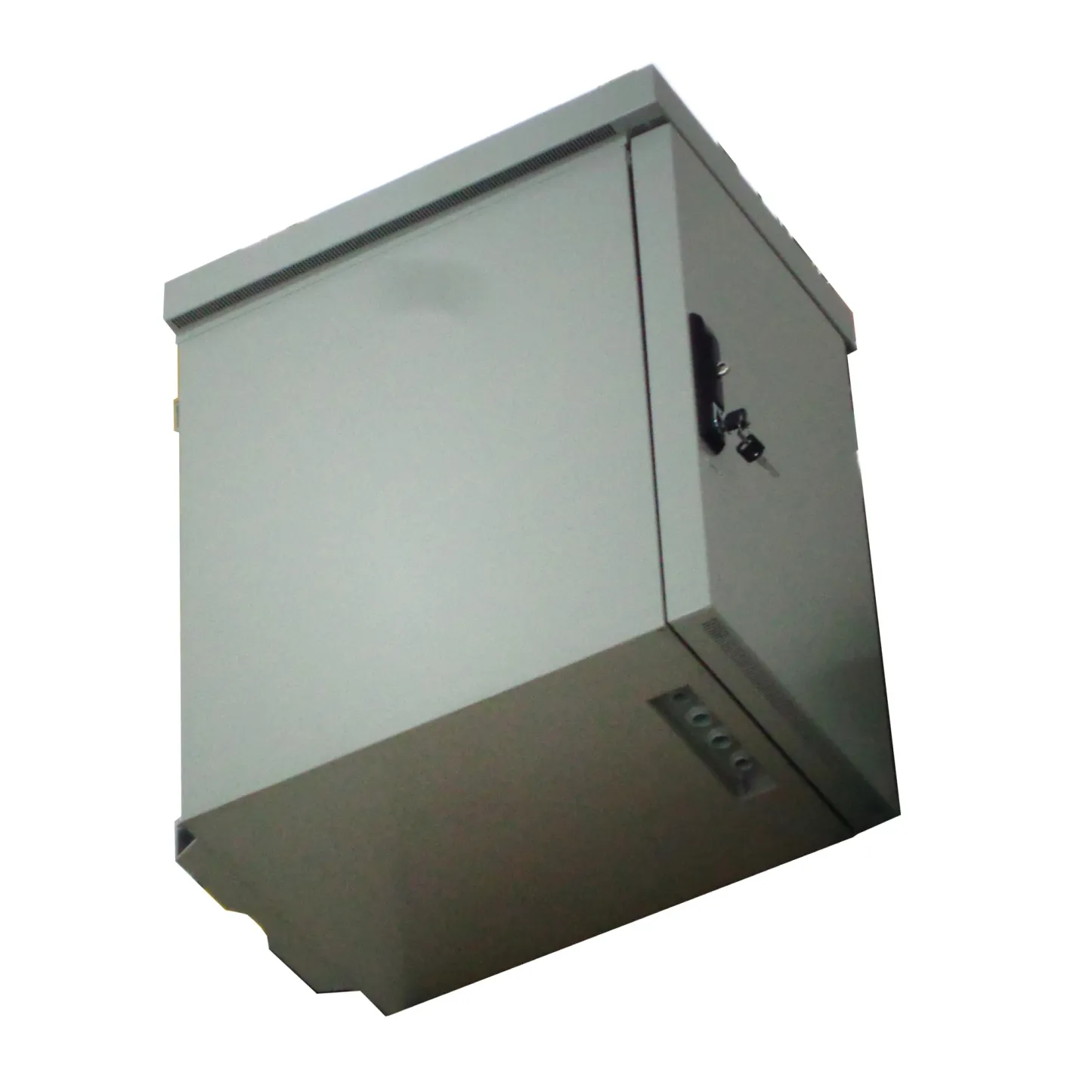 Galvanized Steel 6U Outdoor Telecom Cabinet Pole or Wall Mounted Electrical Enclosure Control Box-boxintelecom