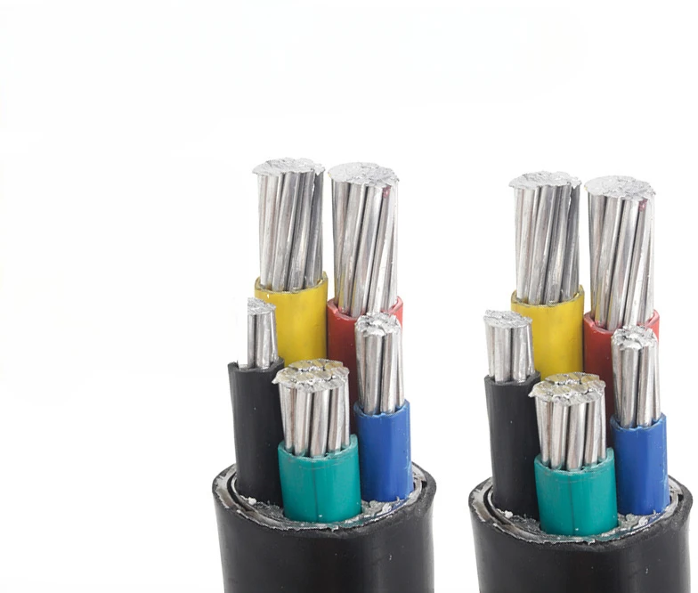 Medium Voltage 4*95mm Copper Conductor XLPE Insulated PVC Sheath YJV32 YJLV32 Swa Sta Armoured Power Cable jiangnan-boxintelecom