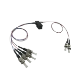 ZG TECH Dual 1x2 Singlemode Fiber Optic Switch 2x4 8 Ports 1310/1550nm Mechanical LC/SC/FC