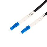 LC to LC Armored Fiber Optic Patch Cord Single Mode Simplex Jumper Cable 3.0mm/4.8mm FTTH 