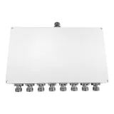Microstrip 1280-1300MHz L-band 50W RF 8 Way Power Divider Splitter with N F Used in RADAR 