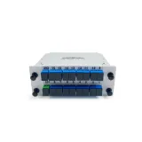 Excellent Uniformity 1*17 1: 17 1 to 17 Cassette Type Fiber Optic PLC Splitter   Plug-in S