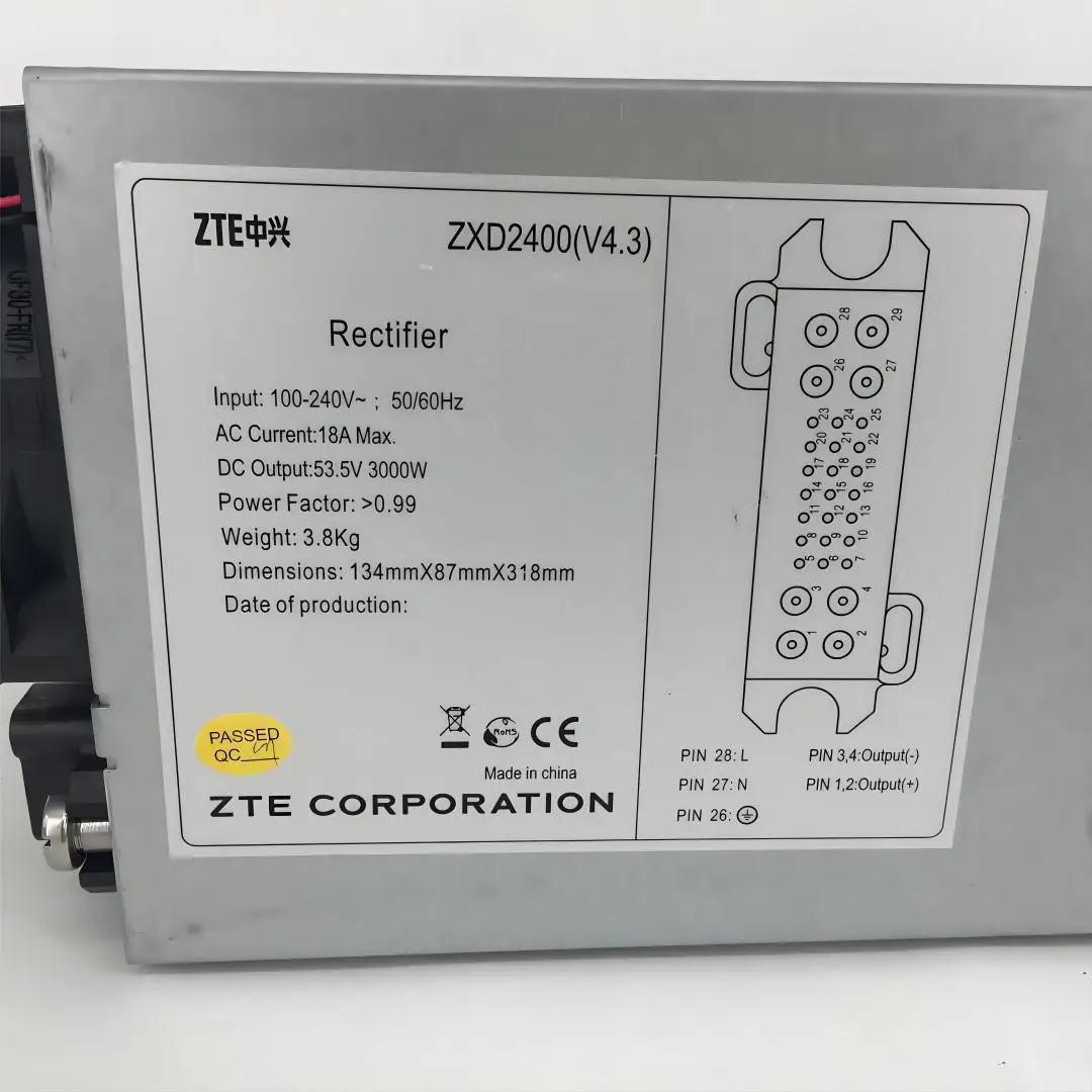 ZXD2400 V4.1 V4.2 V4.3 Switching rectifier for communication power supply