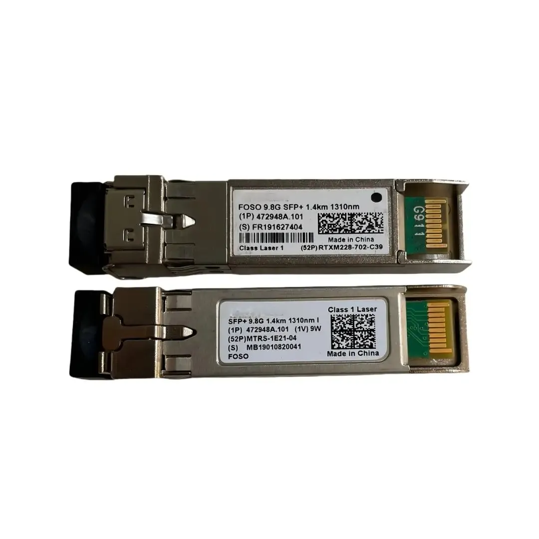 FOSO 472948A Optical Transceiver SFP+ 9.8G 1.4km 1310nm FOSO 472948A.101
