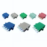 LC UPC/APC SC Singlemode Multimode Fiber Optic Adapter Simplex/Duplex/Quad High-Density Co