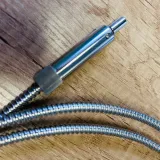 SURSOFSMA905 High Power Fiber Optic Patch Cord Stainless Steel Armored Epoxy-Free Laser We