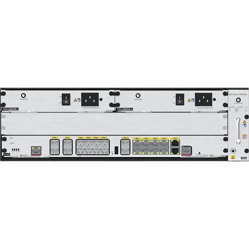 Netengine AR6300 02115640 2*SRU Slot, 4*SIC Slot Enterprise Routers-boxintelecom