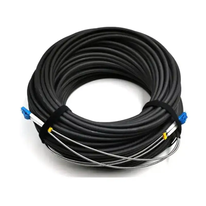 Optical Cable Assembly DLC/UPC to DLC/UPC Single-mode 2 Cores GYFJH-2G.657A2 Armored Branc