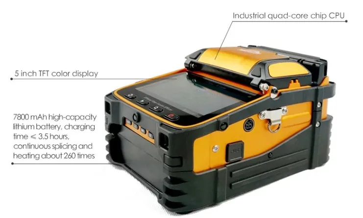 Manufactory Direct Fiber fusion Splicing Machine Splicing Machine Fiber Optic fusion Fiber Splicing Machine fusion Splicer