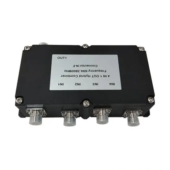 DAS IBS RF 698-2700MHz 4in 1out Hybrid Coupler Combiner  with N Female Connector