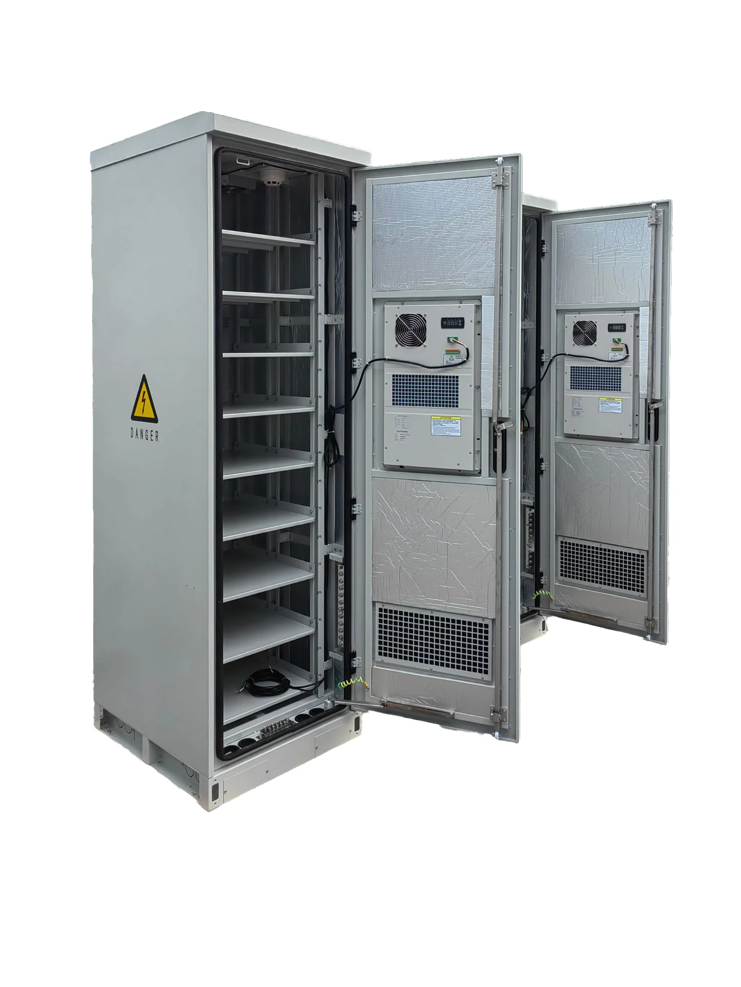 Integrated IP55 Waterproof Outdoor Rack Electronic Equipment Instrument Enclosures Communication Base Station Enclosure-boxintelecom