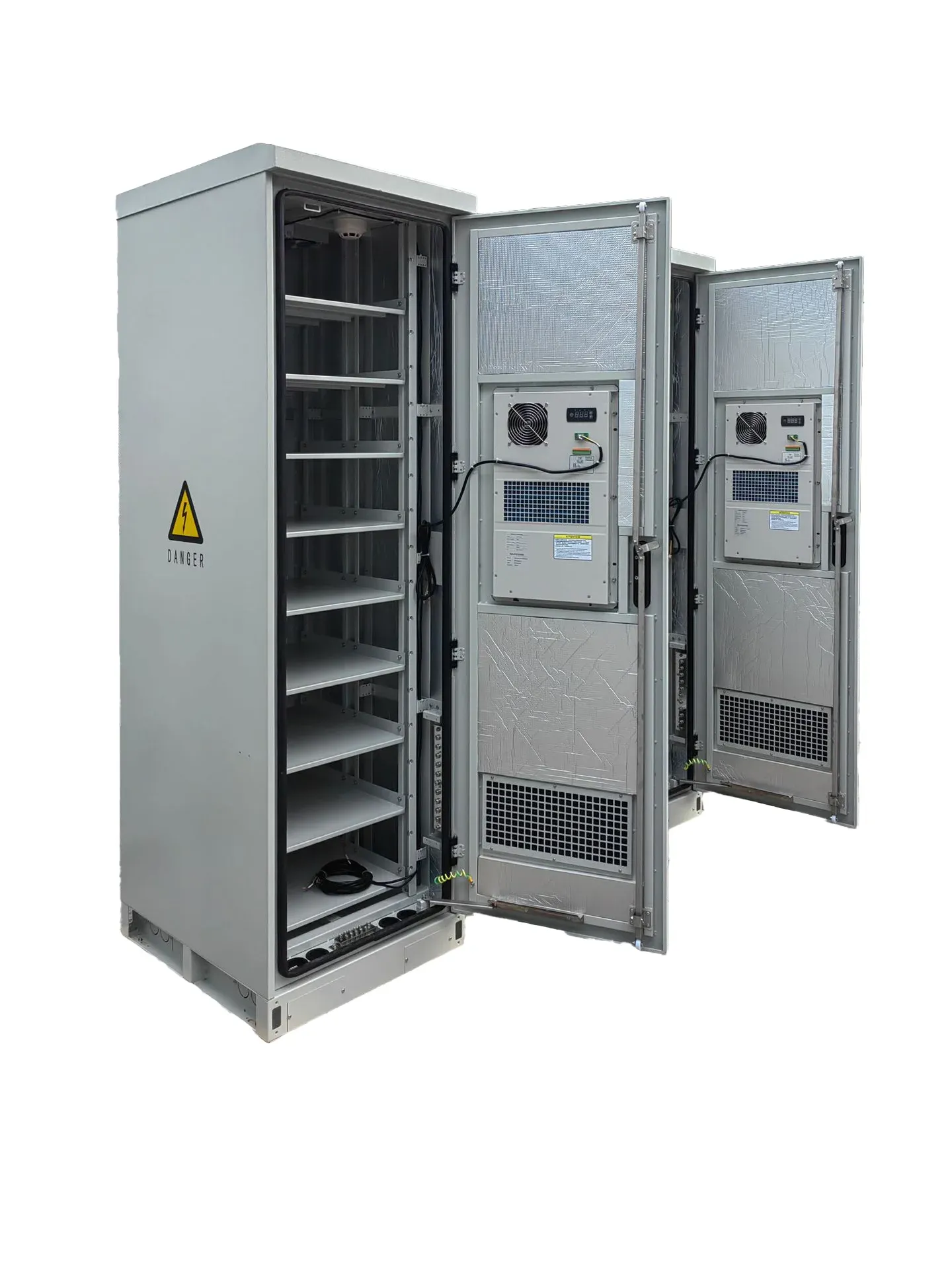 Integrated IP55 Waterproof Outdoor Rack Electronic Equipment Instrument Enclosures Communication Base Station Enclosure-boxintelecom