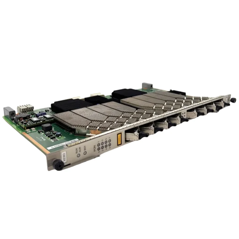 XEBD 8 Port 10GE EPON OLT Interface Board H801XEBD H802XEBD 8 Optical Port Fiber Optic Module MA5608T MA5680T MA5683T OLT-boxintelecom