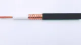 1/2 RF Flexible Coaxial Cable Black PE for Communication Cables