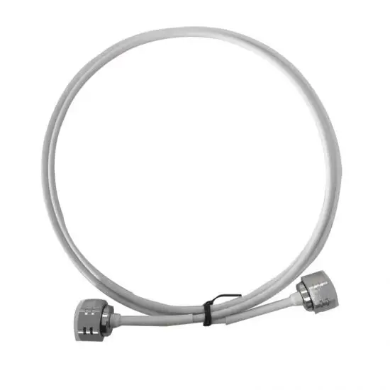 Low PIM RG402 2M RF Jumper Cable With N Male Connectors at Both Sides-boxintelecom