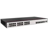 S5735-L24P4XE-A-V2 98012026 24*10/100/1000BASE-T 4*10GE SFP+ Ports, 2*12GE Stack Ports Eth