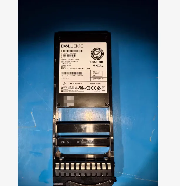 Unplugged 3.84TB NVMe PCIe U.2 Enterprise SSD Hard Drive Server Mass Storage 118000588-04