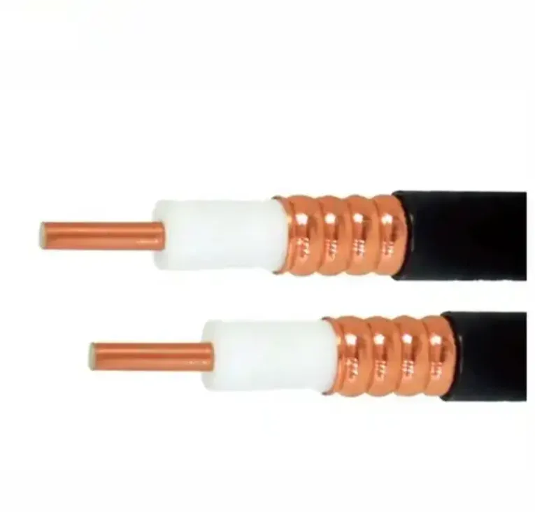 7/8'' Copper RF Feeder Jumper Coaxial Cable 50 Wide Frequency Range Low Attenuation Loss C