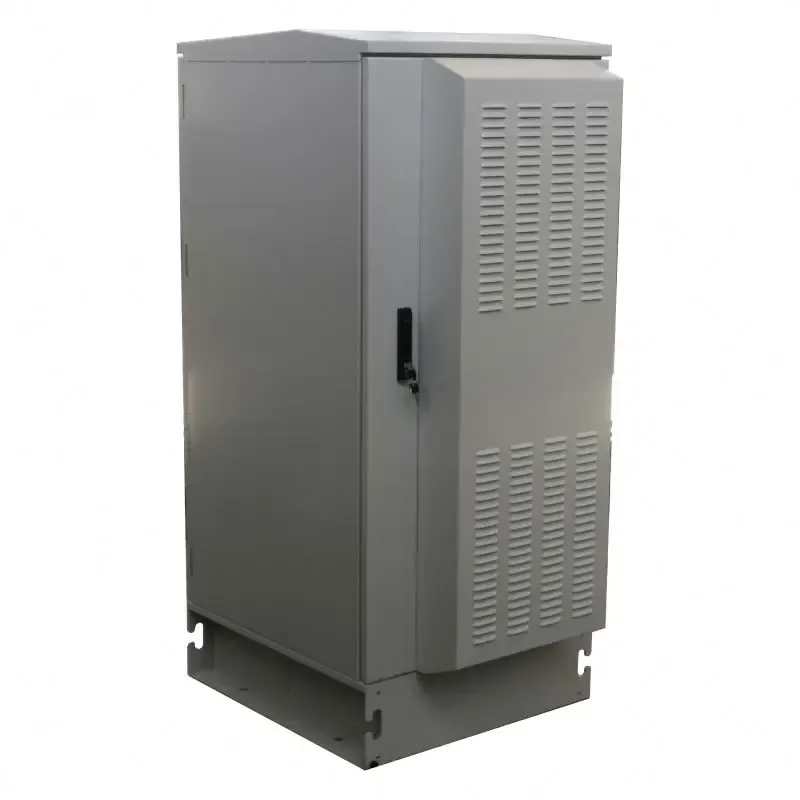 Outdoor Waterproof Aluminum Cabinet IP55 Telecom Cabinet for Use in Communication Base Stations-boxintelecom