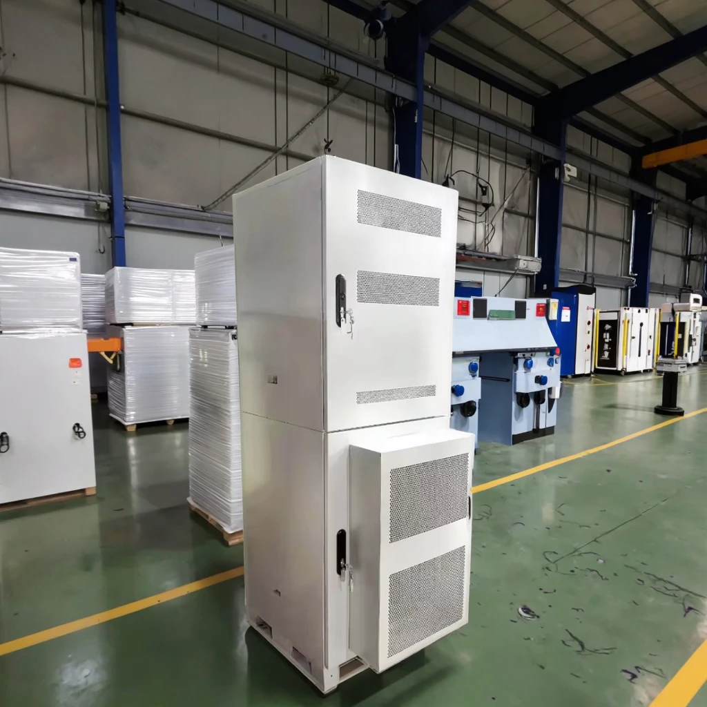 RH Factory Supplied IP65 Galvanized Steel Outdoor Server Cabinet Network Enclosure DC Electronics Power Distribution Equipment-boxintelecom