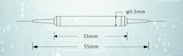 Fiber Optic Equipment 1310 1550nm 6nm Bandwidth Single Mode Fiber Optic Bandpass Filter for WDM Systems