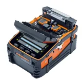 APT AI-9 Fiber Optic Fusion Splicing Machine 6 Motors 8/1 Stripper FTTH/FTTB Applications 