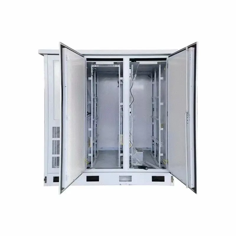 Outdoor Integrated IP55 Protection Non-Metallic Glass Powder Coated Cabinet Electronics Instrument Enclosure Customizable Logo-boxintelecom