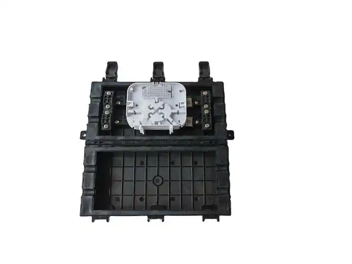 Mini Optical Cable Horizontal Fiber Optic Splice Closure Outdoor Use FTTH Box GPRS 4G WiFi