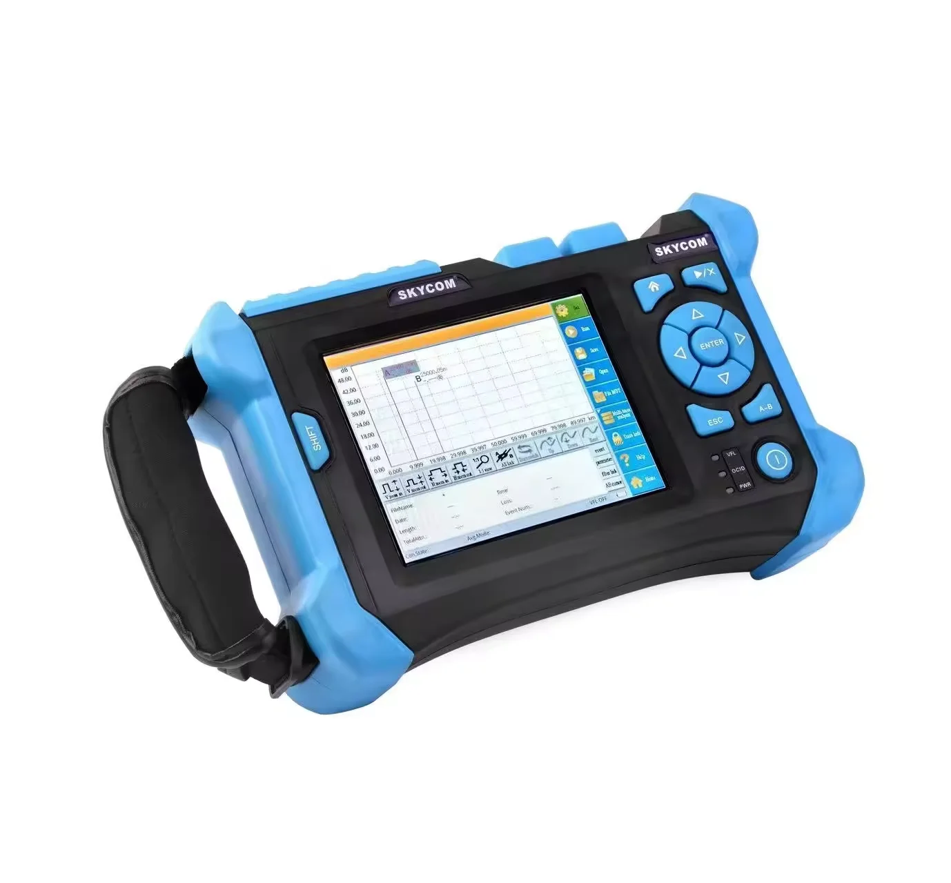 FTTH Fiber Optical Test Tool  OTDR Fiber Optiic  T-OT600 SV20A/B High Dynamic Range OTDR