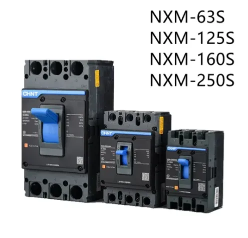 CHINT NXM Series Molded Case Circuit Breaker 3P 80A Thermal Magnetic Trip MCCB for Industrial Distribution-boxintelecom