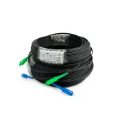 Factory-Priced SC/UPC Single Mode 9/125 Patch Cord 2*5mm 1 Core LSZH FTTH Optic Fiber for 