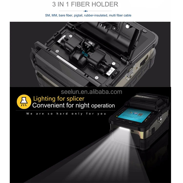 Manufactory Direct Fiber fusion Splicing Machine Splicing Machine Fiber Optic fusion Fiber Splicing Machine fusion Splicer