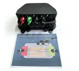 18 Port Pre-Terminated FTTH Fiber Optic Distribution Box, Waterproof Outdoor Terminal Box 