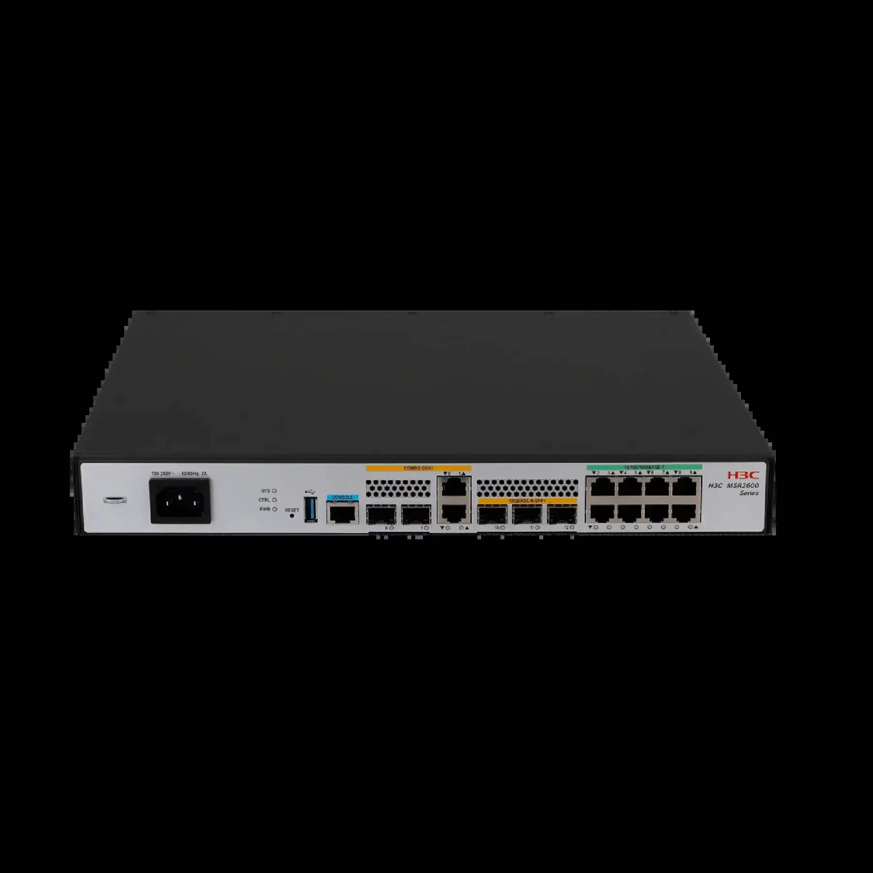 H3 C MSR2630-G-X1 MSR2600-15-X1 MSR2600-6-X1-GL MSR2630E-X1 Multi-service Enterprise WAN routers 0