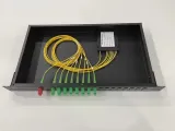 1U Rack Mount PLC Splitter 1*8 SC/APC Outdoor Fiber Optic Equipment for 4G/3G/WiFi Network