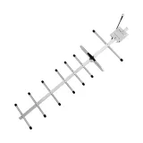 Hot Sale Wide Frequency High Gain 618MHz 12DBi UHF VHF Yagi Antenna with N-Female for DAS 