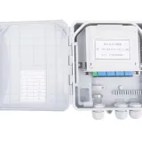 8 Port FTTH Splitter Distribution Box PLC Fiber Optic Terminal Box SC APC Connector Used f