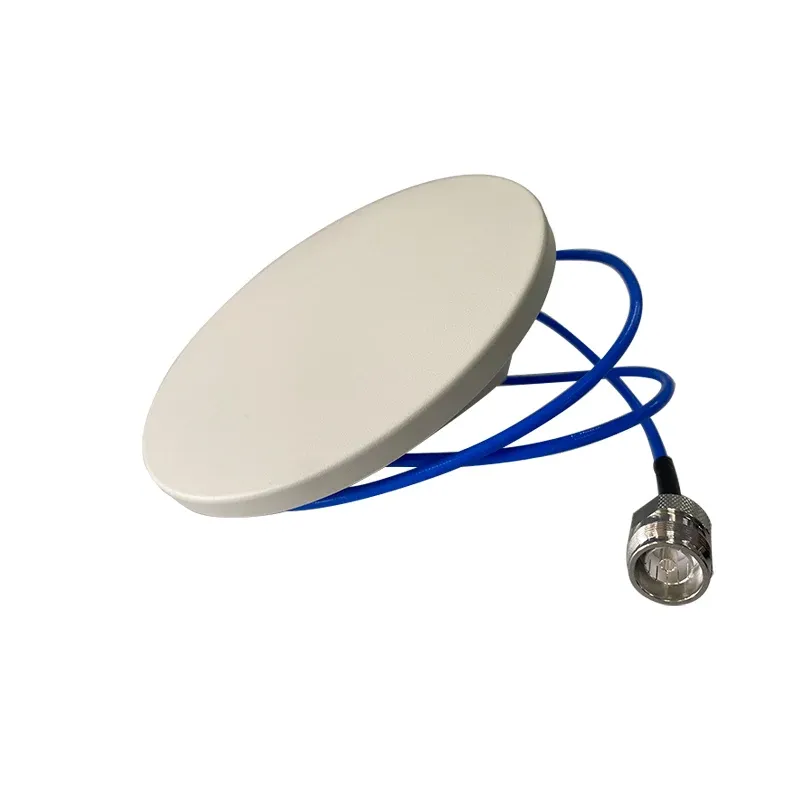 RF 698-3800MHz High Gain Antenna -153dBc Low PIM Omni Ceiling Antenna for communications w