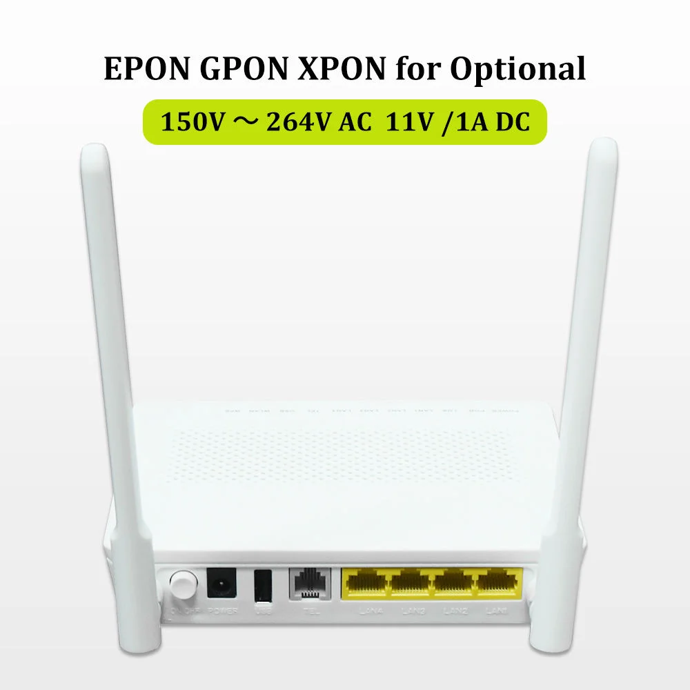 HG8546M Gpon Xpon Modem 1GE+3FE+TEL+USB 2.4G 5dbi Wifi Fiber Optic Network ONU ONT-boxintelecom