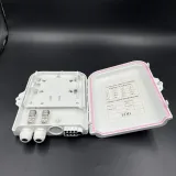 NAP ODP FTB 8 Core 1:8 Plc Pigtails Black White Uncut Cable Fiber Acess Terminal Splitter 