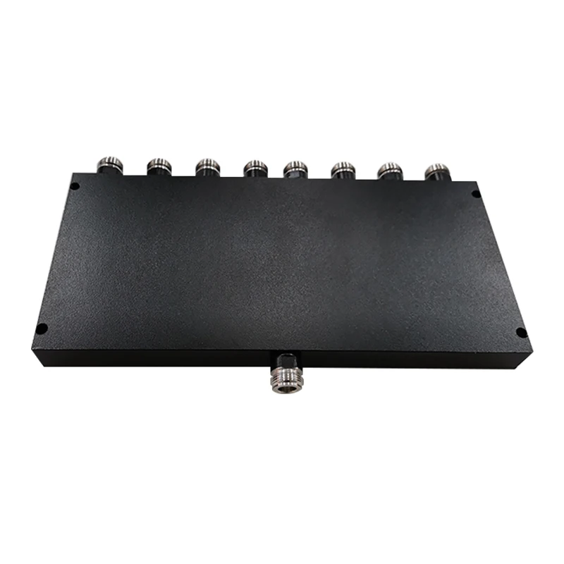 UHF 400-450MHz Low VSWR 50W 8 Way Power Splitter with N-F Connector-boxintelecom