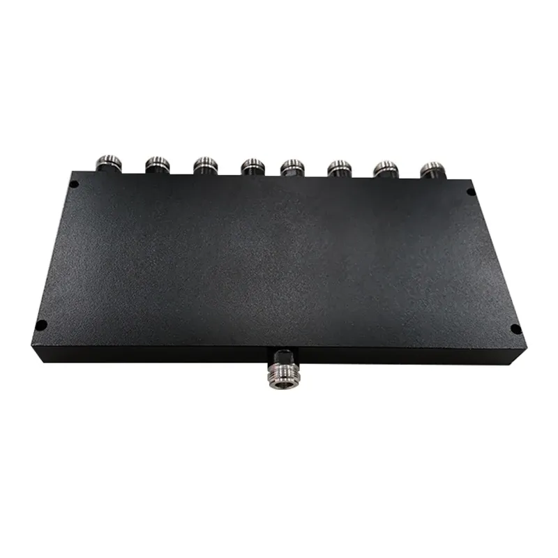 UHF 400-450MHz Low VSWR 50W 8 Way Power Splitter with N-F Connector-boxintelecom