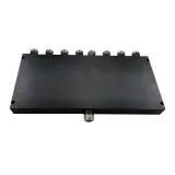 UHF 400-450MHz Low VSWR 50W 8 Way Power Splitter with N-F Connector